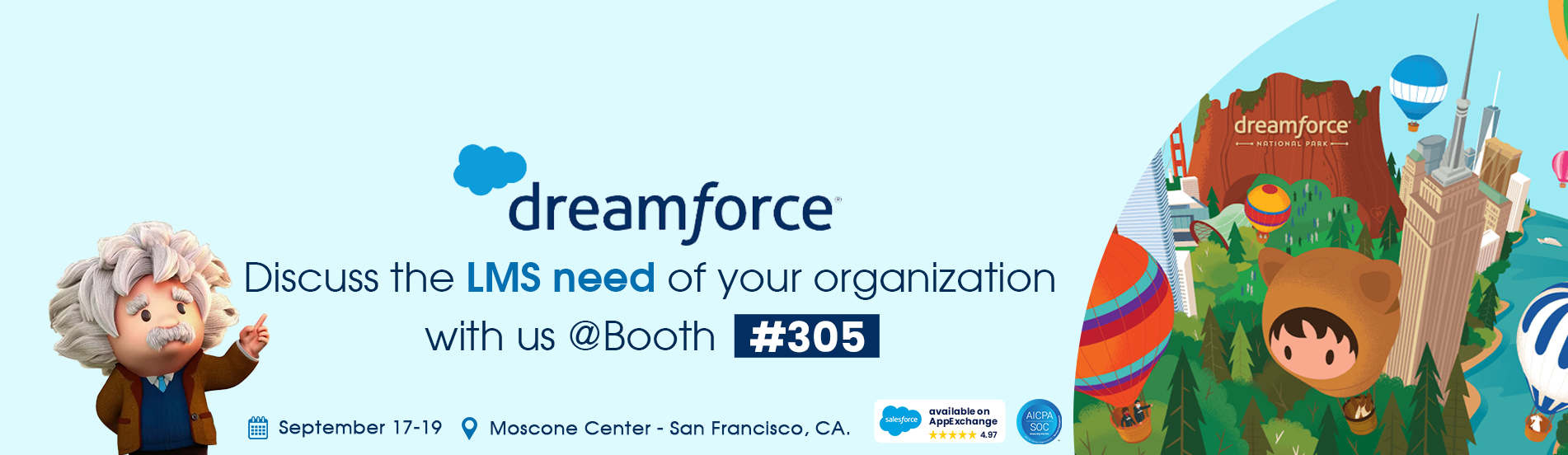 banner dreamforce 2024 maplelms