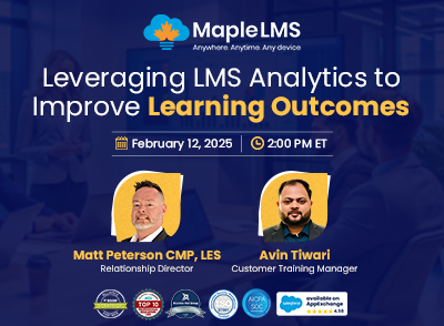 webinar LMS Analytics to Improve Learning